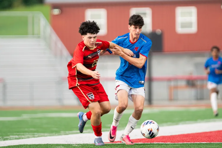 MHS boys' soccer team passes by rival UHS, 2-0